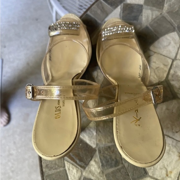 Vintage 1950’s Cinderella lucite High Heels - Picture 4 of 5